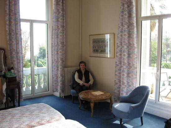 Hotel Aiglon Menton Rom bilde