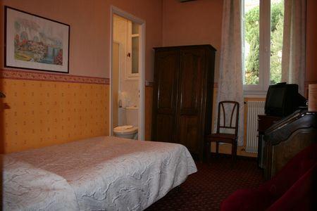 Hotel Aiglon Menton Rom bilde